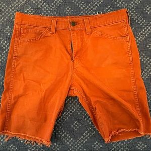 Men’s Levi’s 511 size 32 cut-off shorts